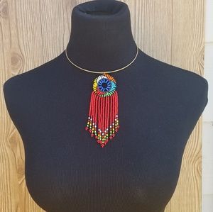 💖Beautiful Beaded Necklace 😍💙
